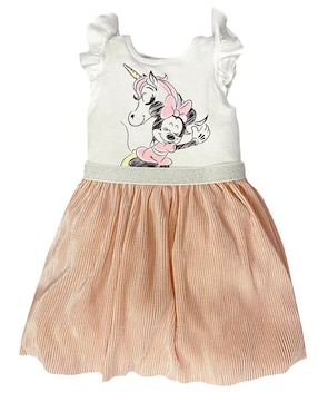 Vestido Disney manga regular para niña