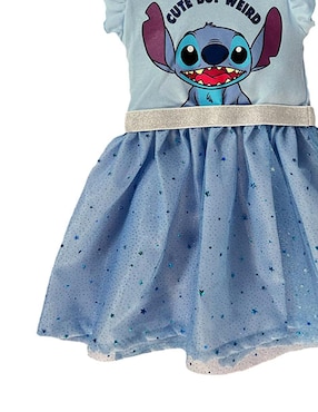 Vestido Disney manga volantes para niña