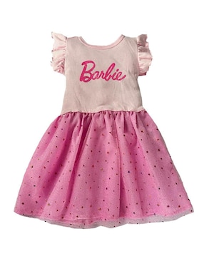 Vestido Kiss manga volantes para niña