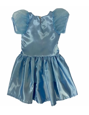 Vestido Disney Cenicienta manga globo para niña