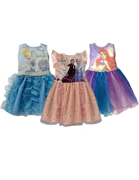 Set Vestido Disney Para Niña