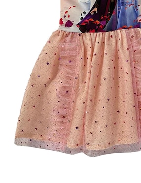 Vestido Disney manga volantes para niña