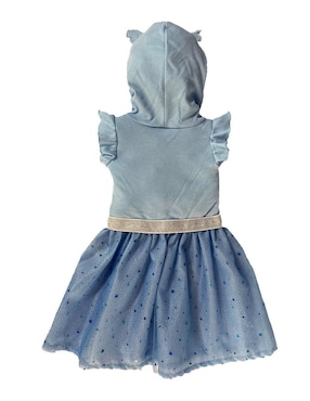 Vestido Disney manga volantes para niña