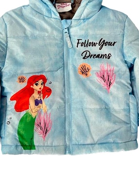 Chamarra Disney Ariel para niña