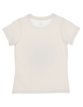 Playera Piquenique manga corta para niña