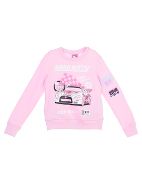 Sudadera Hello Kitty Racer Para Niña