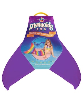 Cola de sirena para nadar Mermaids 123 para niña