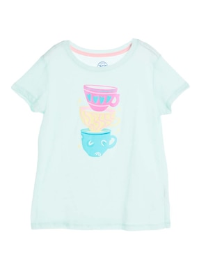 Playera 365 Essential Manga Corta Para Niña