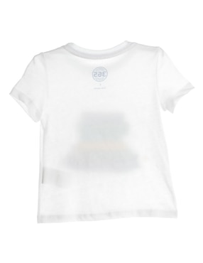 Playera 365 Essential manga corta para niña