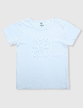 Playera Matt & Megan manga corta para niña