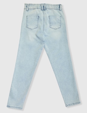 Jeans skinny Matt & Megan lavado claro para niña