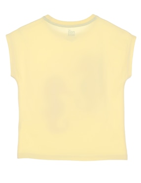 Playera Piquenique manga corta para niña