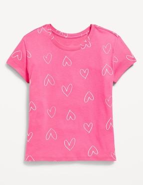 Playera Old Navy Manga Corta Para Niña