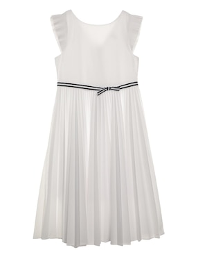 Vestido Piquenique manga volantes para niña