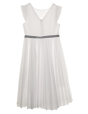 Vestido Piquenique manga volantes para niña