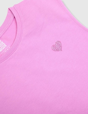 Playera Piquenique manga corta para niña