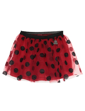 Falda Miraculous Lady Bug Para Niña