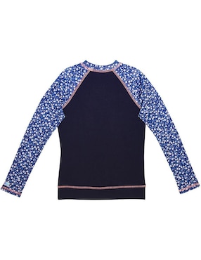 Wetshirt Sunskin estampado para niña