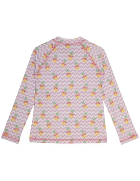 Wetshirt Sunskin estampado para niña