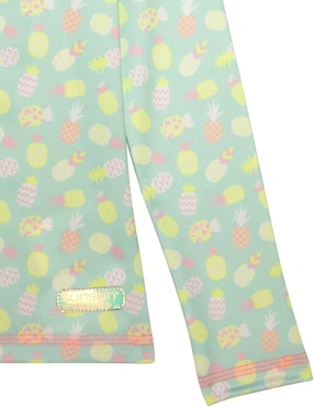Wetshirt Sunskin estampado para niña