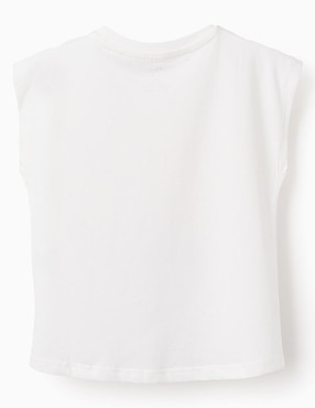 Playera Zippy manga corta para niña