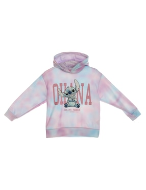 Sudadera Disney Stitch Para Niña