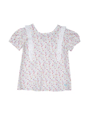 Blusa regular Ferrioni para niña