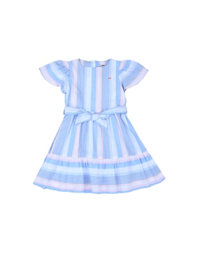 Vestido Ferrioni Luken Manga Mariposa Para Niña