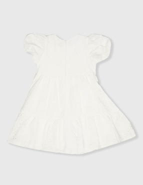 Vestido Bonnie Jean manga globo para niña