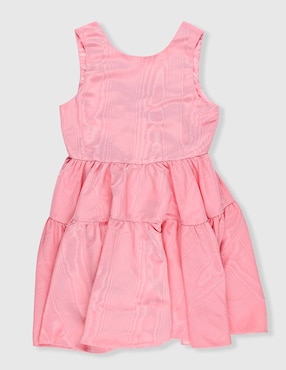 Vestido Bardot Junior manga regular para niña