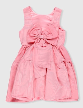 Vestido Bardot Junior manga regular para niña