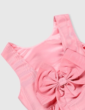 Vestido Bardot Junior manga regular para niña