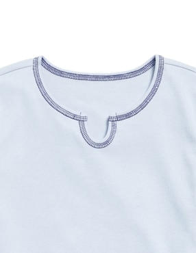 Playera Old Navy manga corta para niña