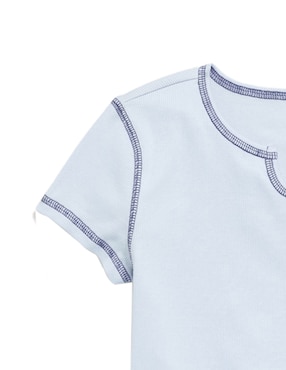 Playera Old Navy manga corta para niña