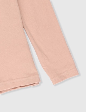 Playera Matt & Megan manga larga para niña