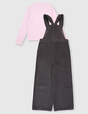 Conjunto Piquenique de algodón para niña