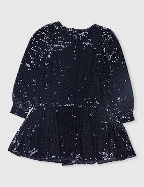 Vestido Piquenique Collection manga globo para niña