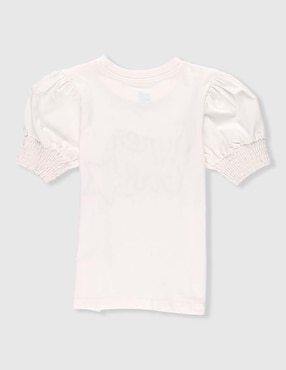 Playera Piquenique manga corta para niña