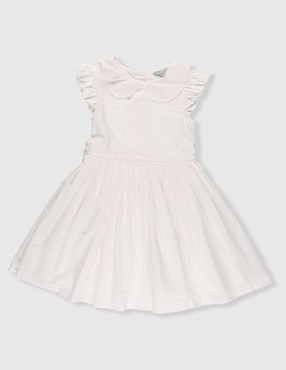Vestido Piquenique Collection manga cap para niña