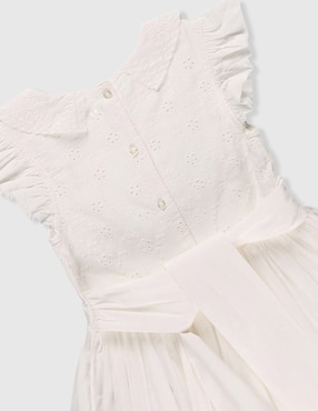 Vestido Piquenique Collection manga cap para niña