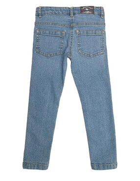 Jeans straight Ferrioni lavado medio para niña