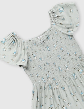 Vestido The Children's Place manga cap para niña