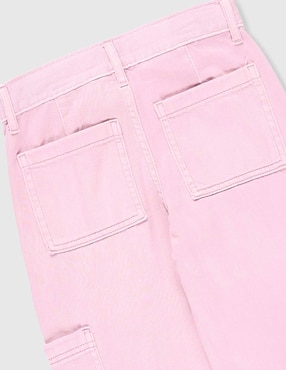 Jeans cargo amplio The Children's Place para niña