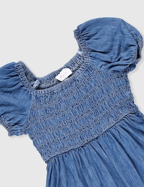 Vestido The Children's Place manga regular para niña