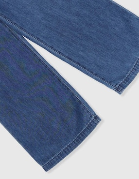 Jeans amplio Cat & Jack lavado obscuro para niña
