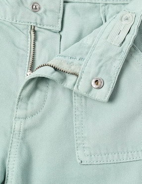 Jeans amplio Zippy lavado claro para niña