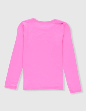 Playera The Children's Place manga larga para niña