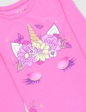 Playera The Children's Place manga larga para niña