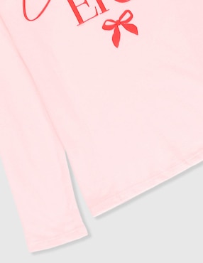 Playera The Childrens Place manga larga para niña
