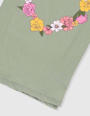 Playera The Childrens Place manga corta para niña